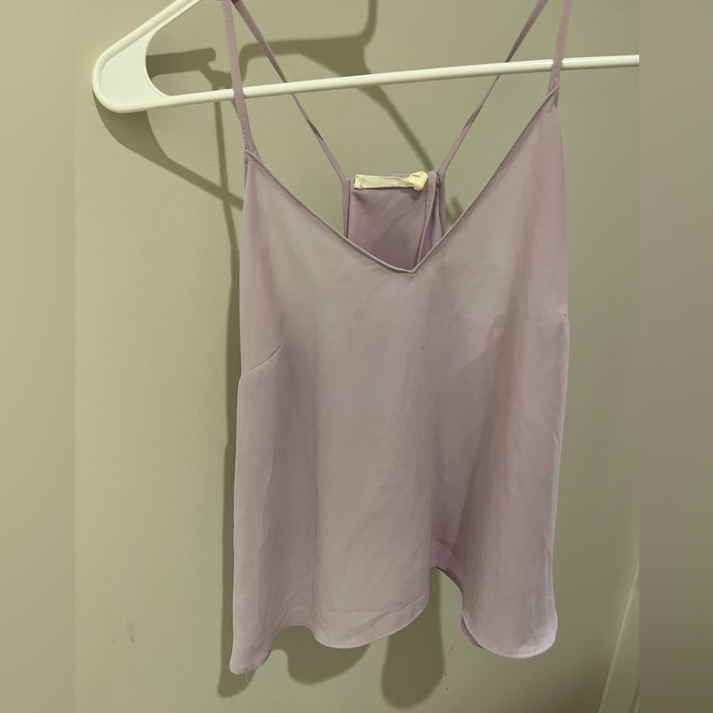 Lavender Spaghetti Strap Women's Top
